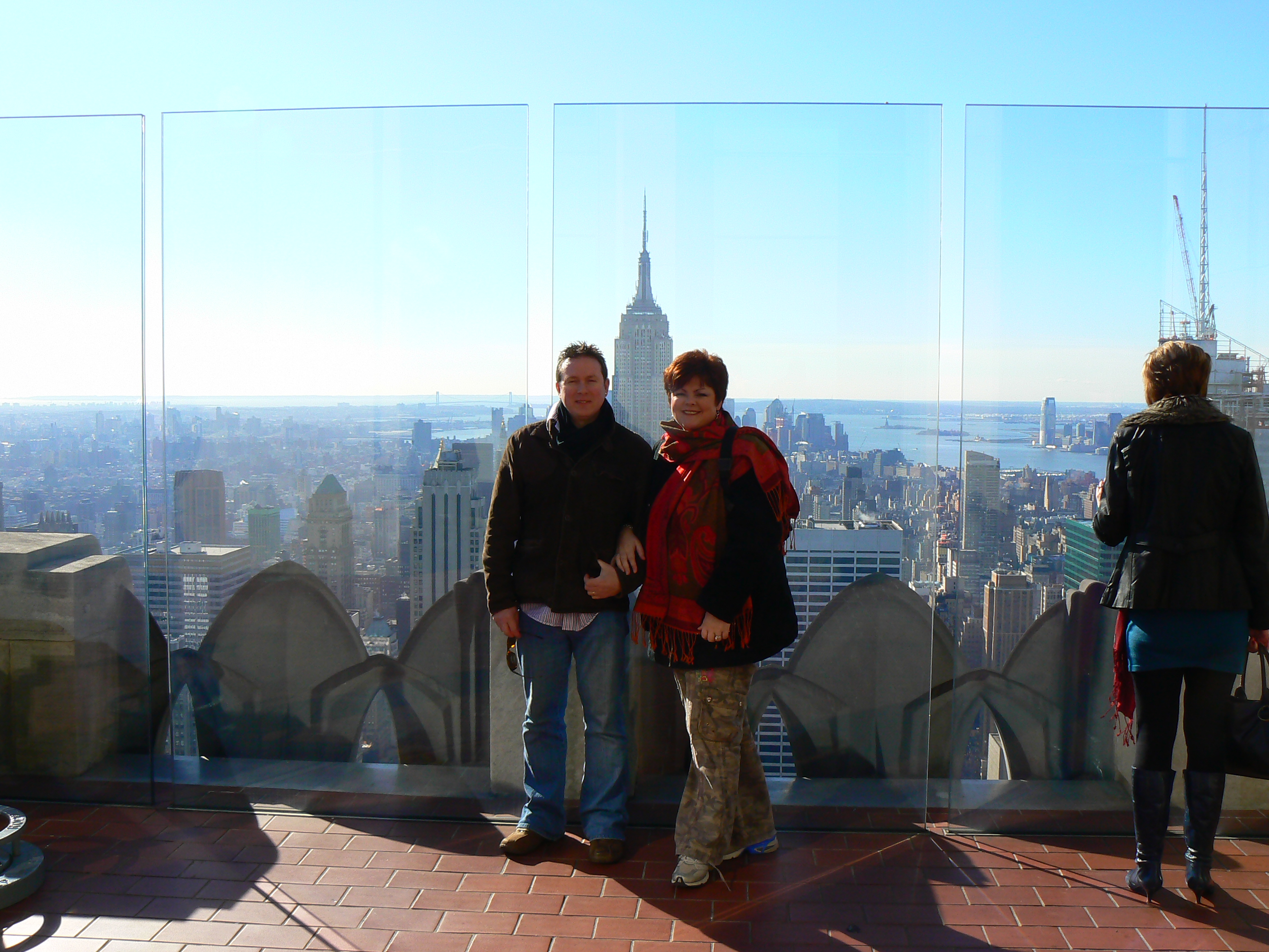 Taken on "The top of the Rock" - The Rockerfeller Centre.